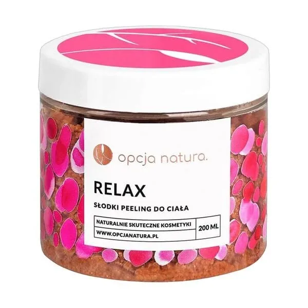 Option Natura Relax, scrub dulce pentru corp, 200 ml — preț și oferte