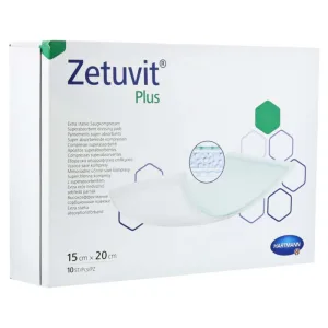 Zetuvit Plus steril 15 x 20 cm 10 buc