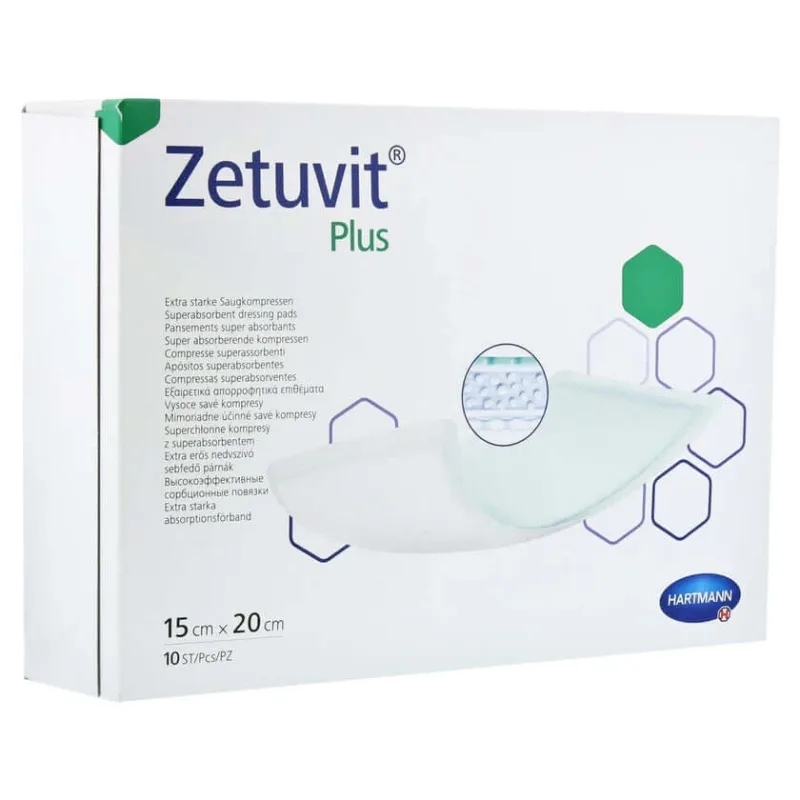 Zetuvit Plus steril 15 x 20 cm 10 buc — preț și oferte