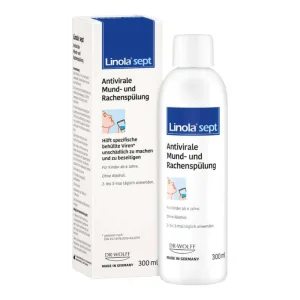 Linola sept clătire antivirală pentru gură și gât 300 ml