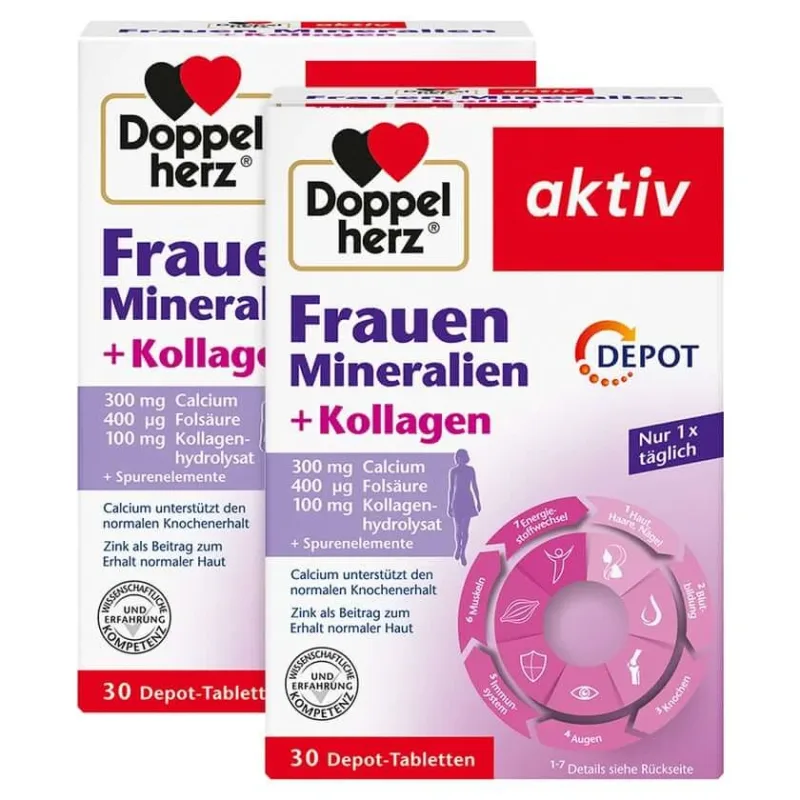 DH Femei Minerale + Colagen Depot 2X30 buc — preț și oferte