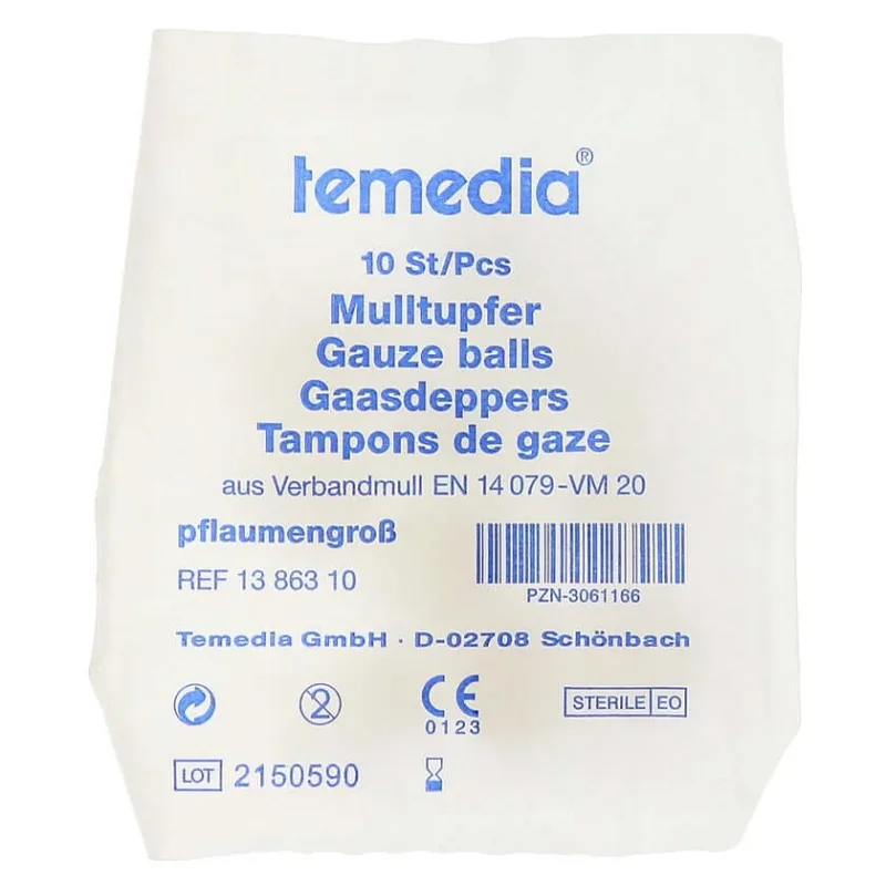 Tampon de tifon de dimensiunea prunului steril 10 buc — preț și oferte