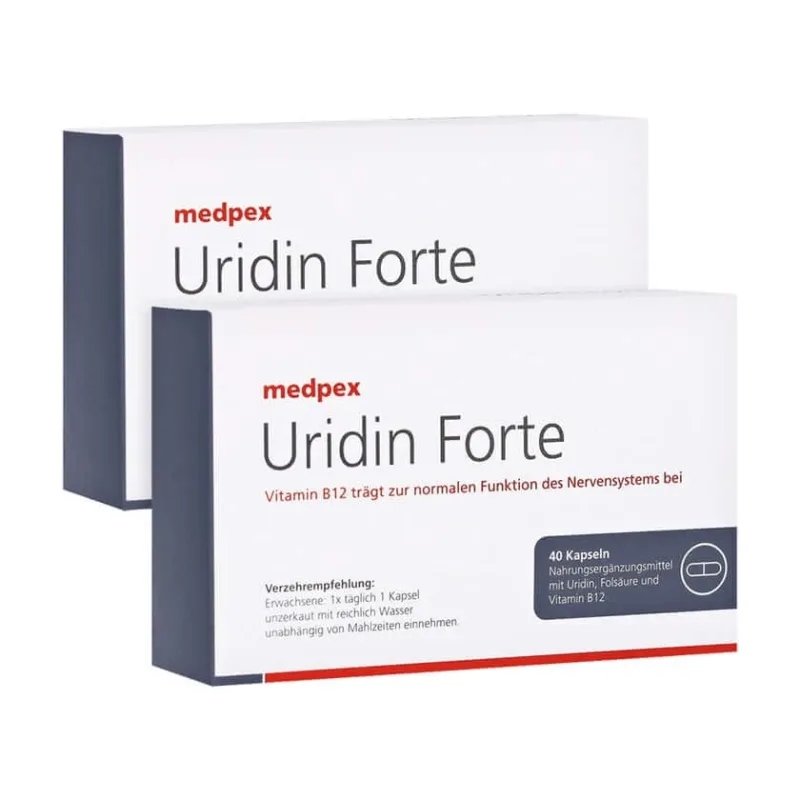 medpex Uridin Forte Capsule Duo 2X40 St — preț și oferte