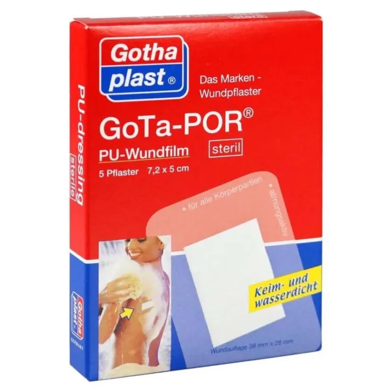 GOTA POR PU folie de rană 5cmx7.2cm sterilă 5 buc. — preț și oferte