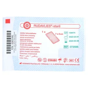 Rudavlies-sterile bandaj plasturi5x7 cm 1 buc