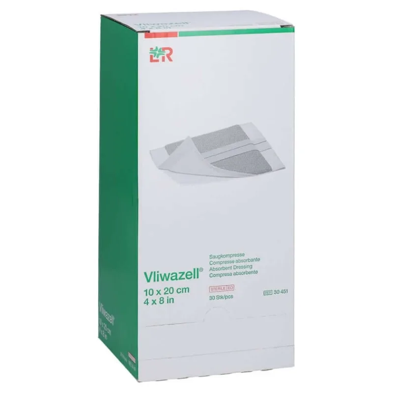 Vliwazell tampoane absorbante sterile 10x20 cm 30 buc. — preț și oferte