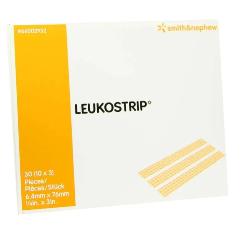 Benzi de sutură Leukostrip 6.4x76 mm 10X3 buc — preț și oferte