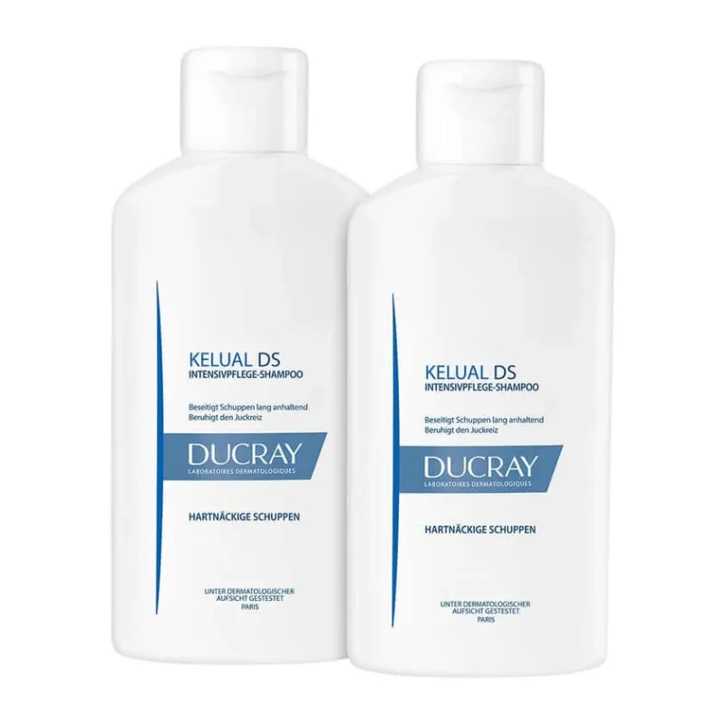 Ducray KELUAL DS Șampon de îngrijire intensivă Set1 2X100 ml — preț și oferte