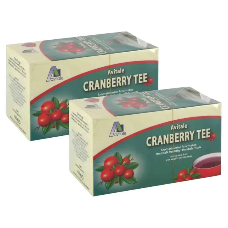 Avitale Cranberry ceai filtru sac 2X20 capsule — preț și oferte