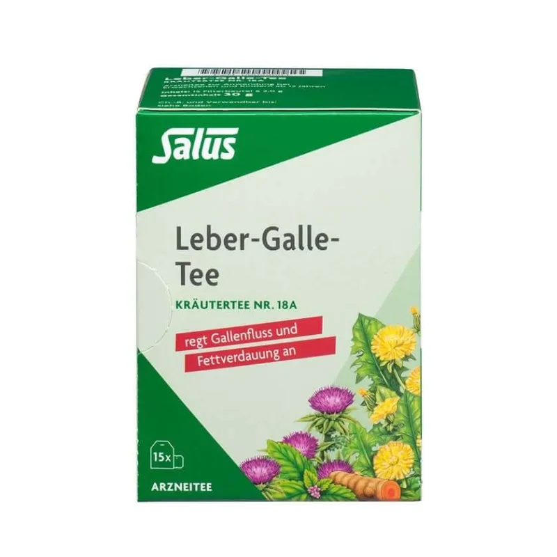 Liver Bile Tea Herbal Tea No.18a Salus 15 St Salus Haus — preț și oferte