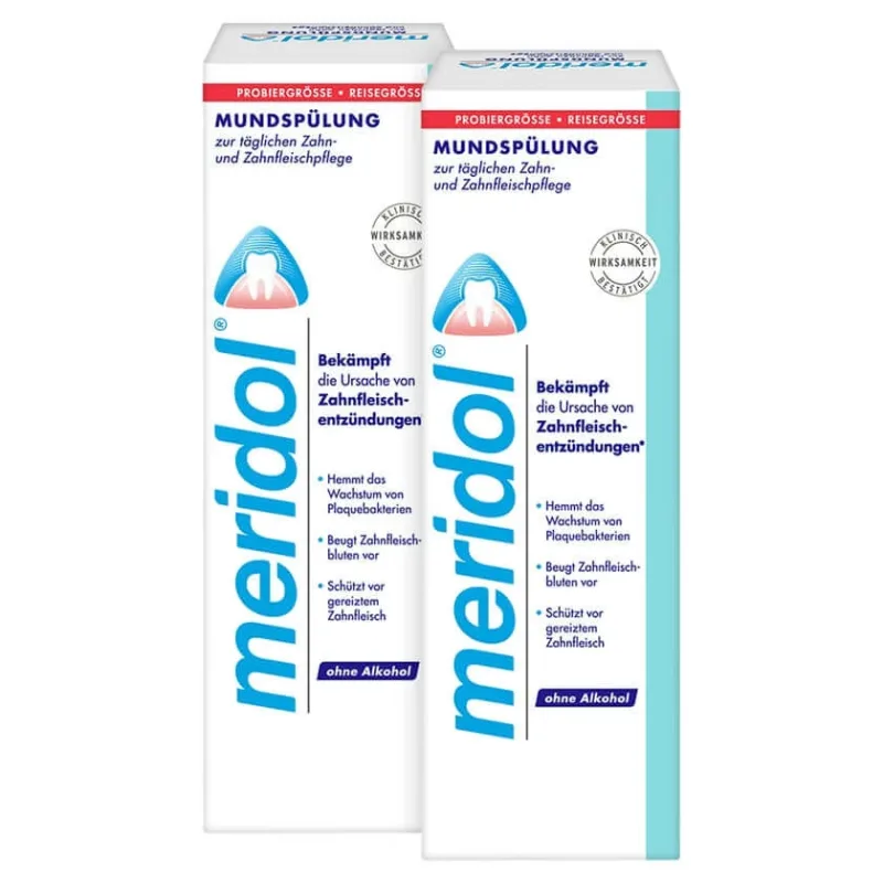 meridol gum protection travel rinse 2X100 ml — preț și oferte