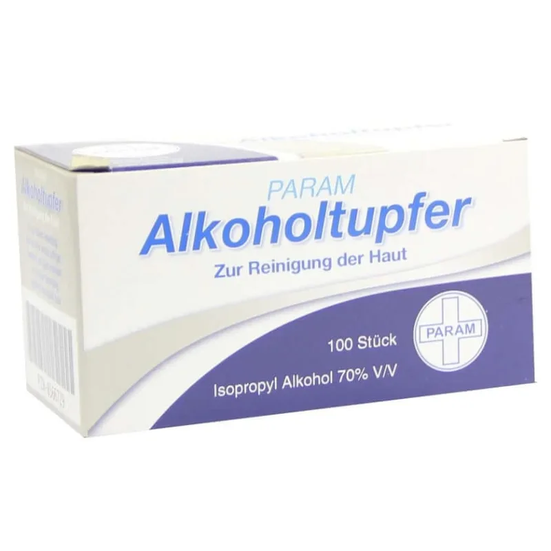 Tampoane cu alcool Param 100 buc — preț și oferte