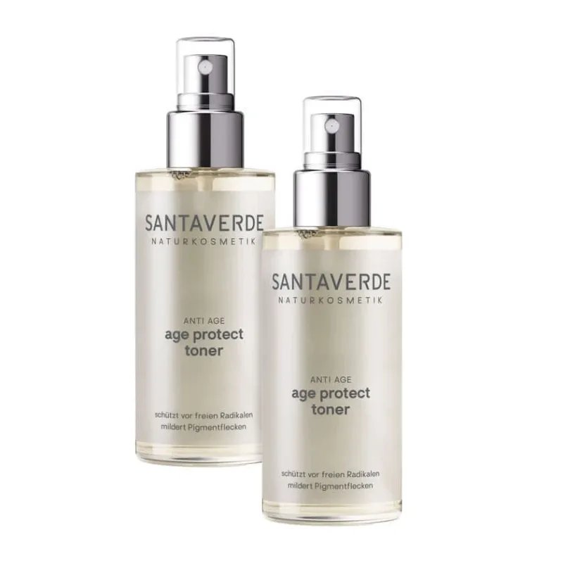 SANTAVERDE Age Protect Toner pachet dublu 2X100 ml — preț și oferte