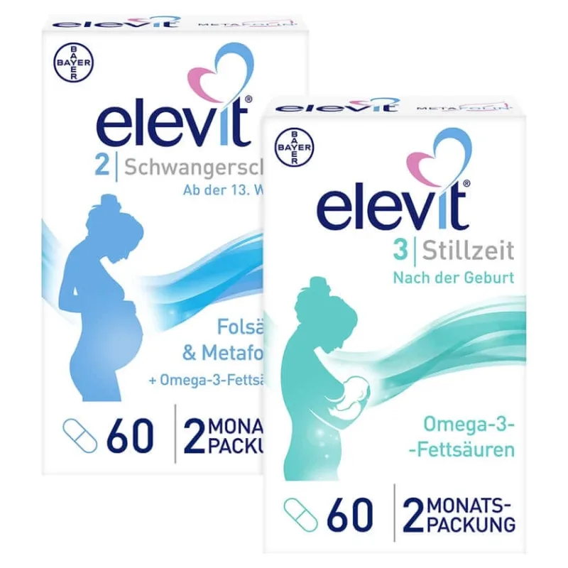 Set Elevit pentru sarcină și alăptare 1 set — preț și oferte