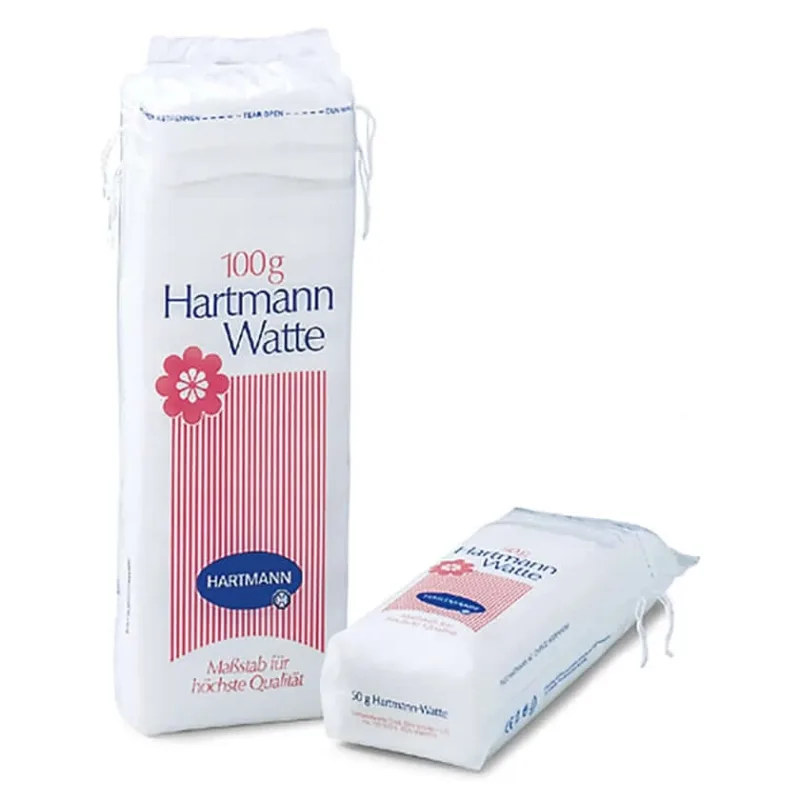 HARTMANN Vată de bumbac 100 g — preț și oferte
