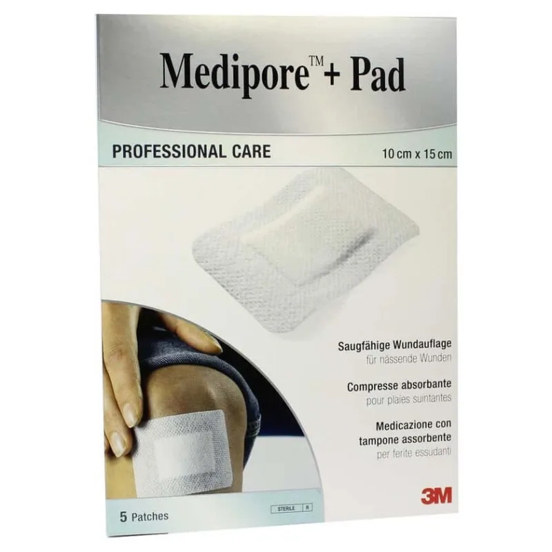 Medipore+pad 3M 10x15cm 3569NP Plasturi 5 buc — preț și oferte