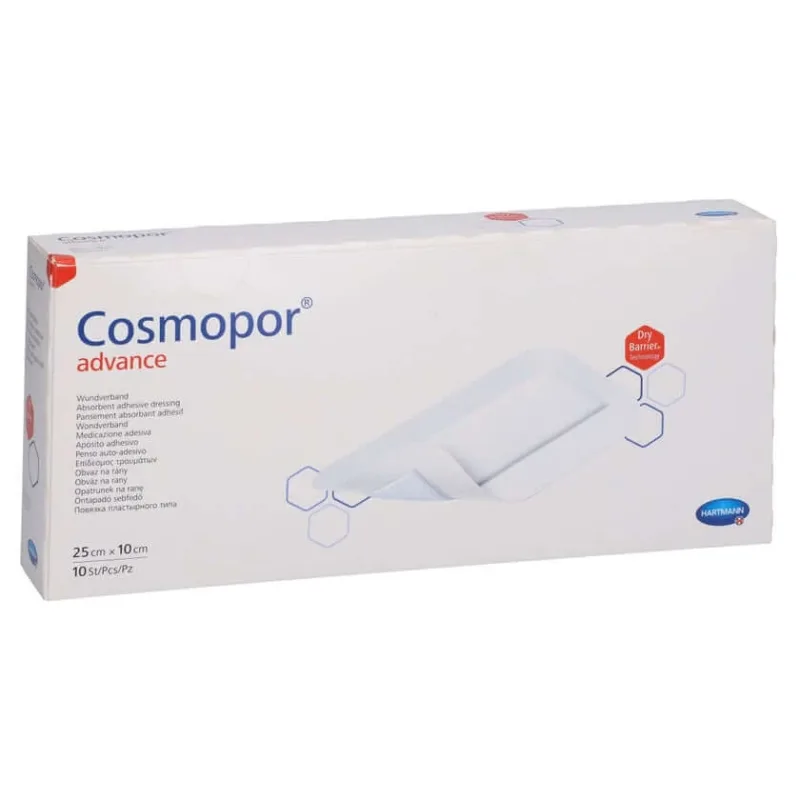 Pansament Cosmopor Advance 10x25 cm 10 buc — preț și oferte