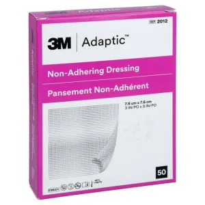 Adaptic 7.6x7.6 Cm Pansament umed 3m 2012 50 buc