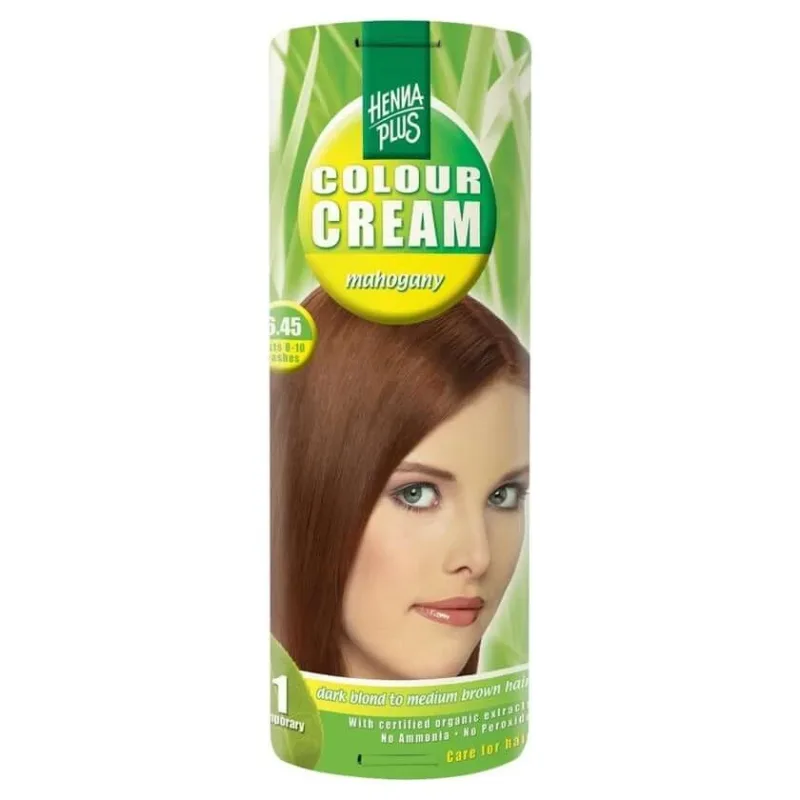 Hennaplus Colour Cream mahon 6,45 60 ml — preț și oferte