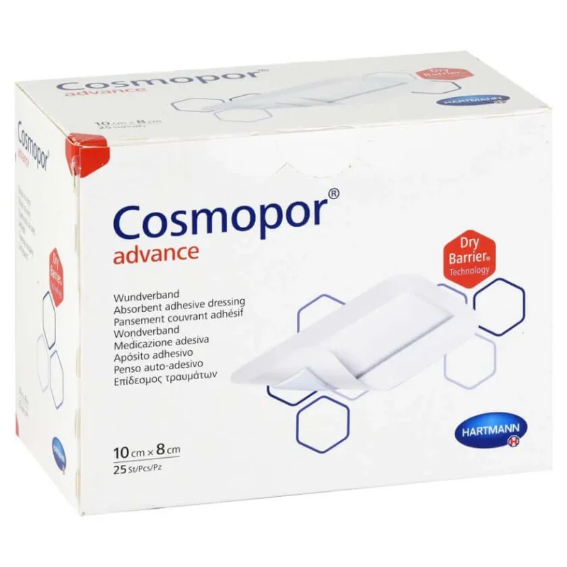 Pansament Cosmopor Advance 8x10 cm 25 buc — preț și oferte
