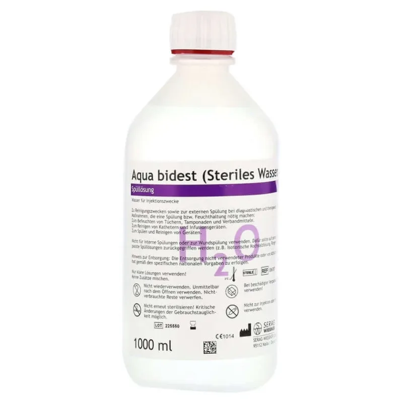 Soluție de clătire AQUA Bidest 1X1000 ml — preț și oferte