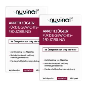 nuvinol supresor de apetit capsule pachet dublu 2X42 buc
