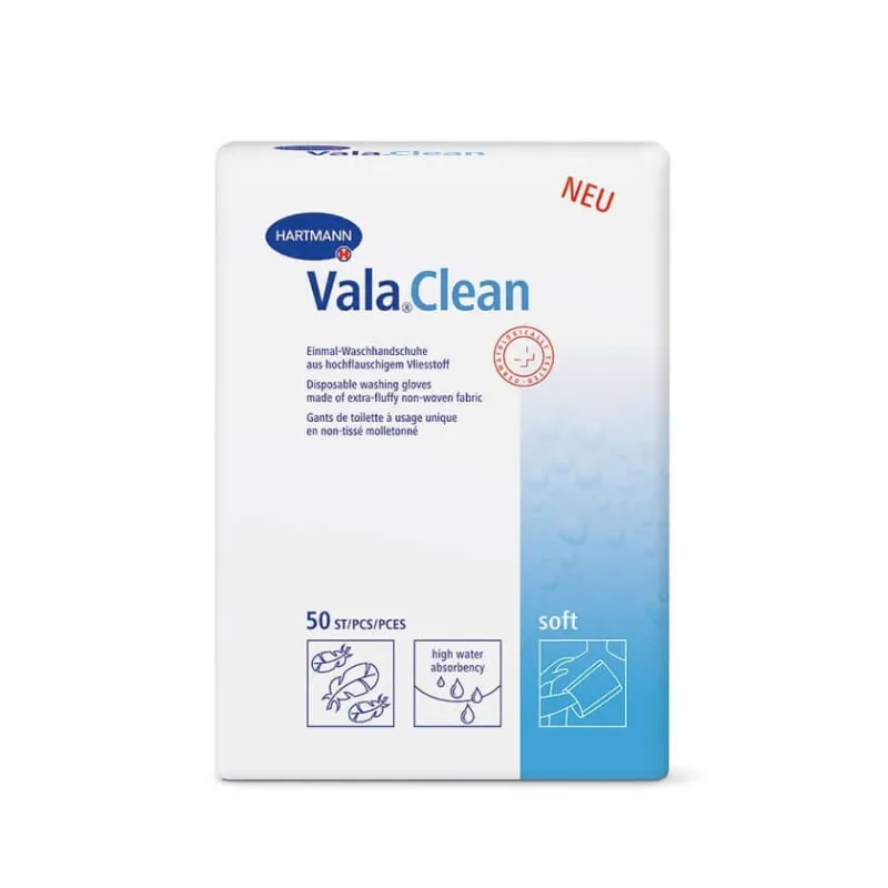 Hartmann mănuși de spălat de unică folosință VALA CLEAN SOFT 50 buc. 50 buc. — preț și oferte
