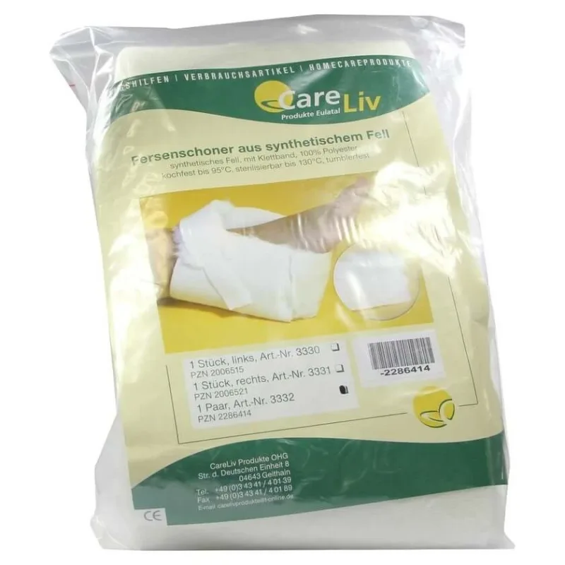 Protecție pentru călcâi din blană antidecubit 2 buc — preț și oferte