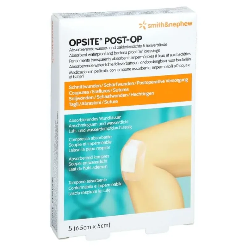 Opsite Post-op 5x6.5 cm bandaj 5 buc — preț și oferte
