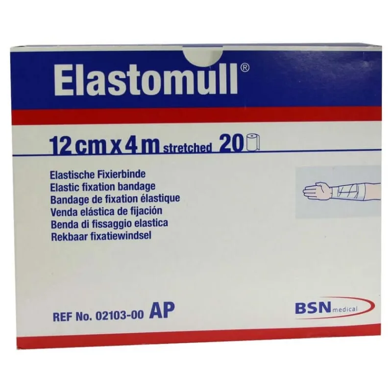 Elastomull 12 cmx4 m 2103 bandaj elastic de fixare 20 buc — preț și oferte