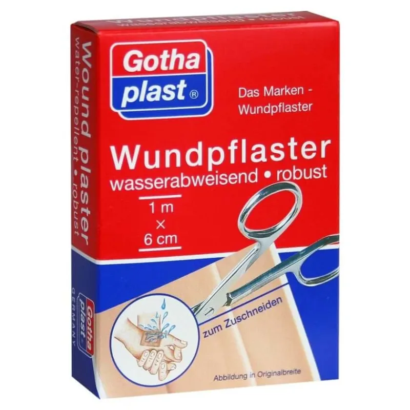 Gothaplast tencuială pentru răni robustă 1mx6cm hidrofugă 1 buc — preț și oferte