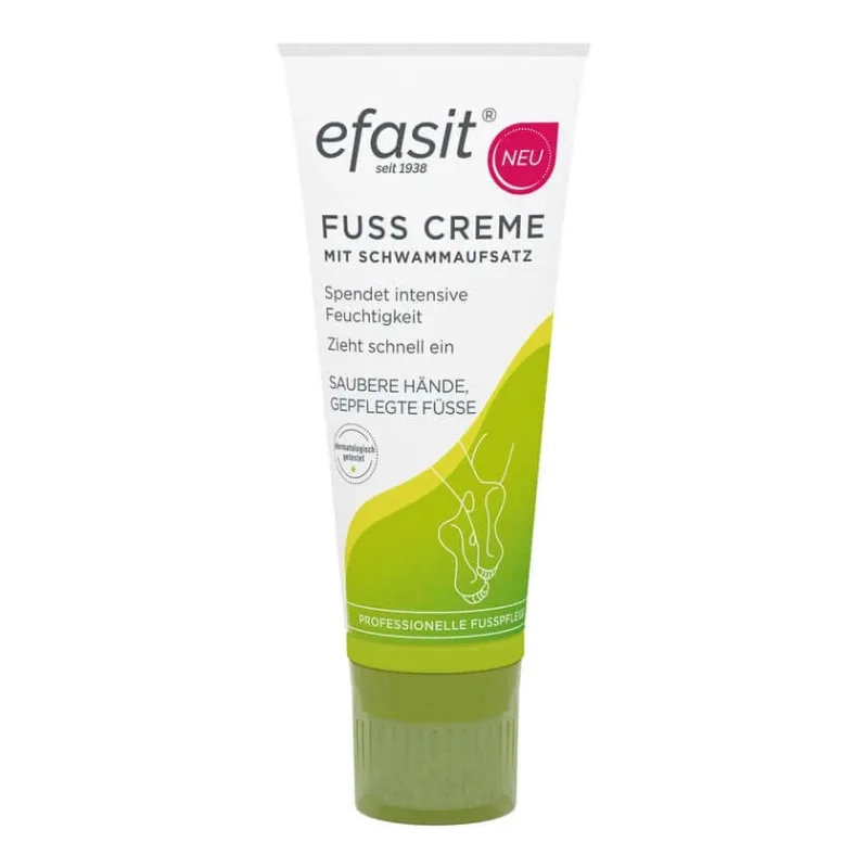 Cremă pentru picioare Efasit cu accesoriu burete 75 ml — preț și oferte