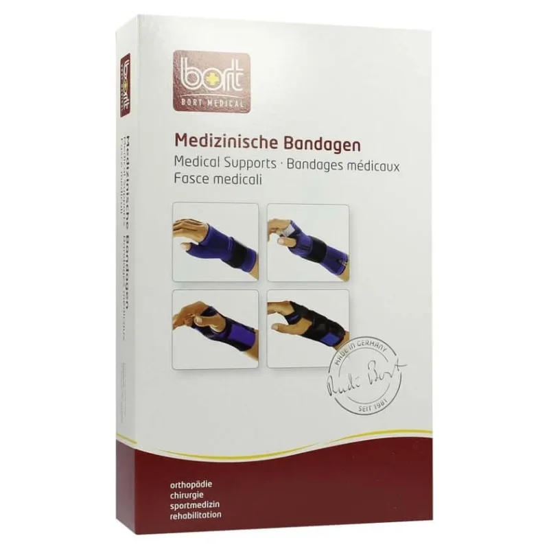BORT Manubasic bandaj stânga XL piele 1 buc — preț și oferte