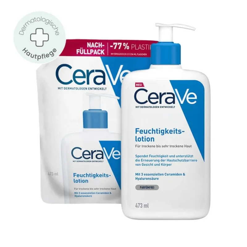 Loțiune hidratantă CeraVe + refill 2X473 ml — preț și oferte