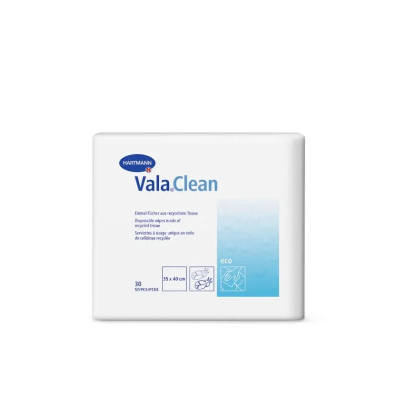 ValaClean Eco șervețele de unică folosință, 35 x 40 cm, 4 straturi 30 buc. — preț și oferte