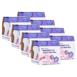 Nutrinidrink Compact Multifibre Căpșuni 8X4X125 ml