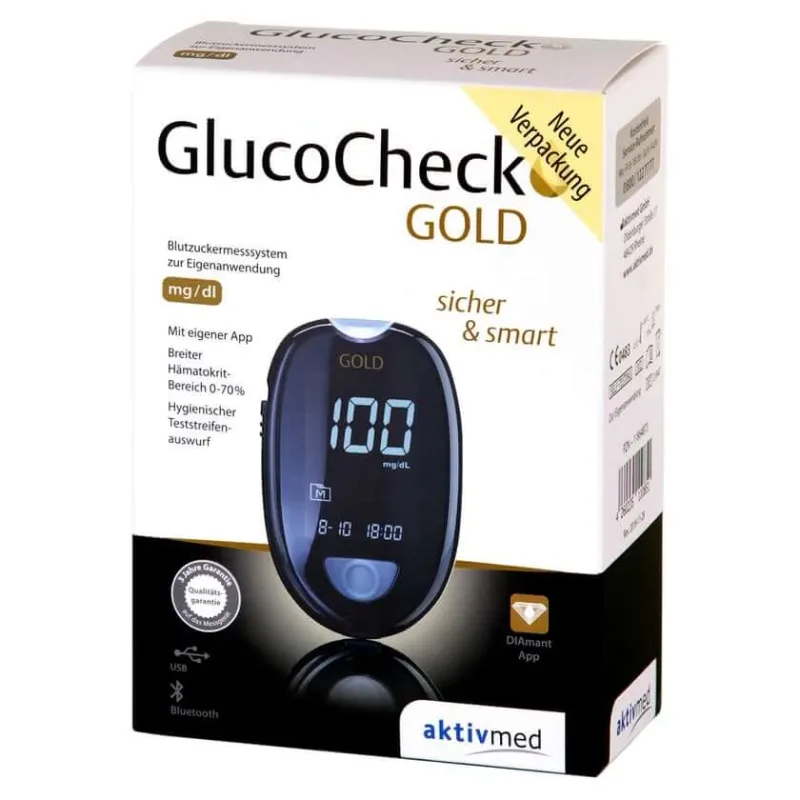 Set glucometru de sânge Glucocheck GOLD 1 buc — preț și oferte