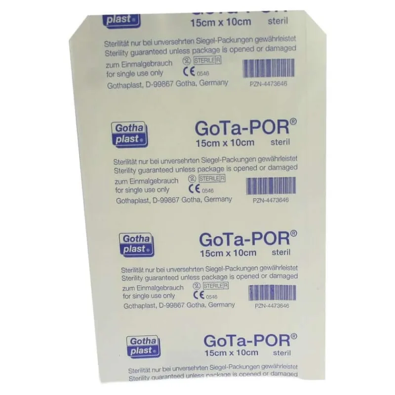 Gota-por Tencuială pentru plăgi sterilă 100x150 mm 1 buc — preț și oferte