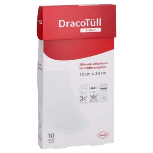 DracotÜll Silik.10x20cm Silicon de acoperire a rănii cont.onl 10 buc