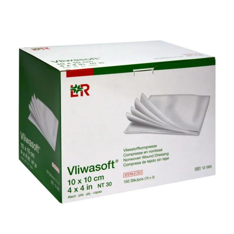 Comprese nețesute Vliwasoft sterile 10x10 c 150 buc. — preț și oferte