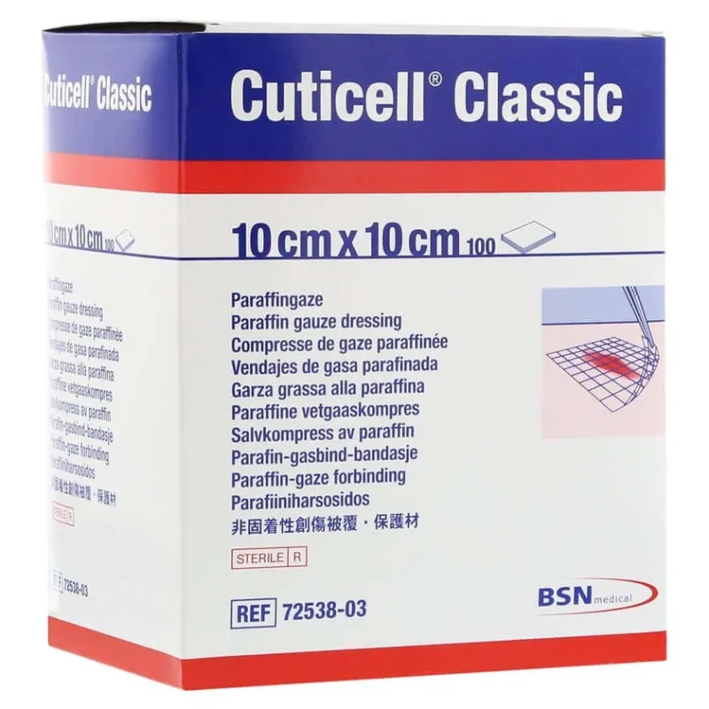 Cuticell Classic Wound Gauze 10x10 cm 100 buc. — preț și oferte