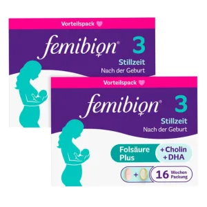 Pachet dublu Femibion 3 Alăptare