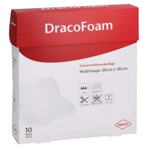 Pansament din spumă Dracofoam multishape 20x20 Cm 10 buc.