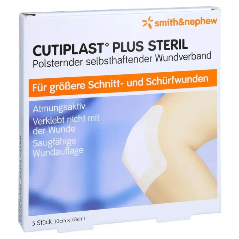 Cutiplast Plus bandaj steril 7,8x10 cm 5 buc. — preț și oferte