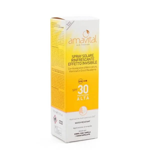 Amavital spray solar cu efect invizibil SPF 30 150 ml — preț și oferte