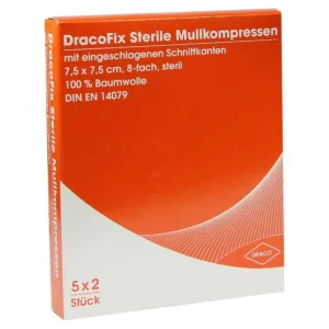 Comprese Dracofix PEEL sterile 7.5x7.5cm 8x5x2 buc.