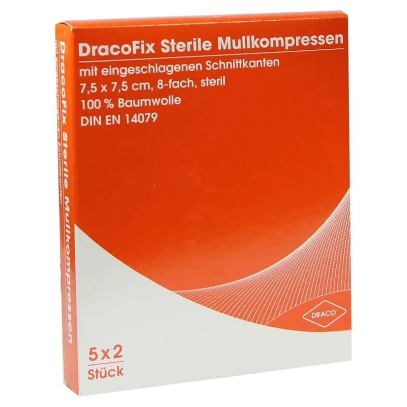 Comprese Dracofix PEEL sterile 7.5x7.5cm 8x5x2 buc. — preț și oferte