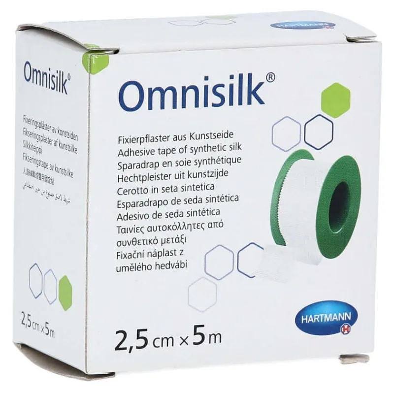 Omnisilk 2,5 cm x 5 m 1 buc — preț și oferte