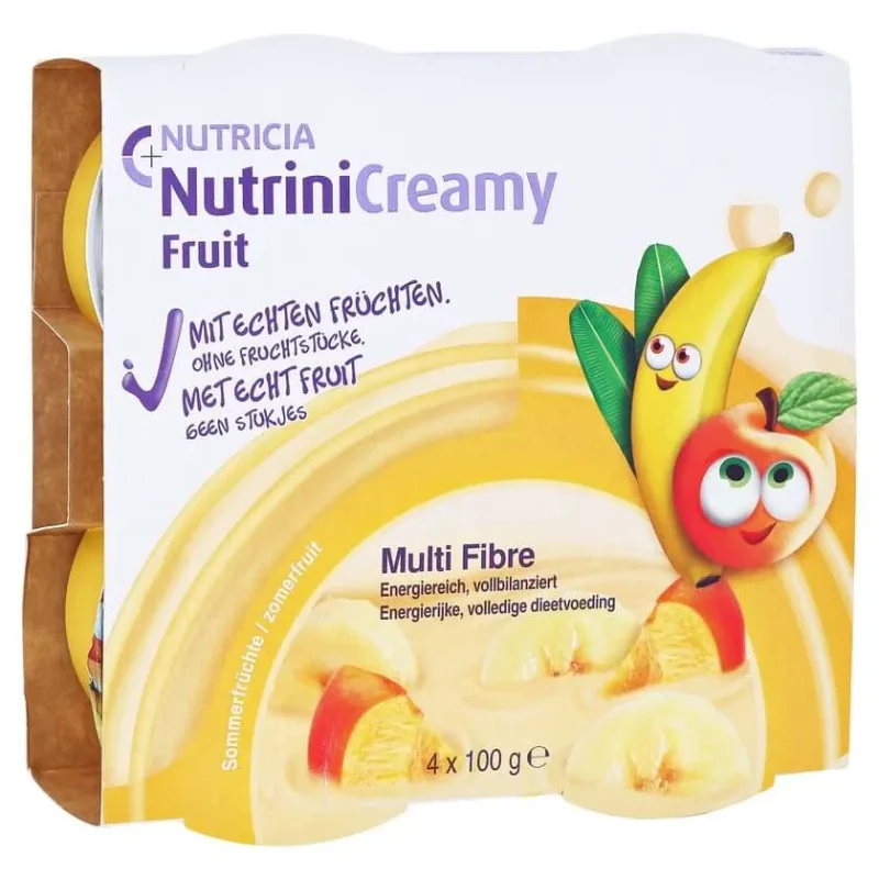 Nutrini Creamy Fruit Fructe de vară 4X100 g — preț și oferte