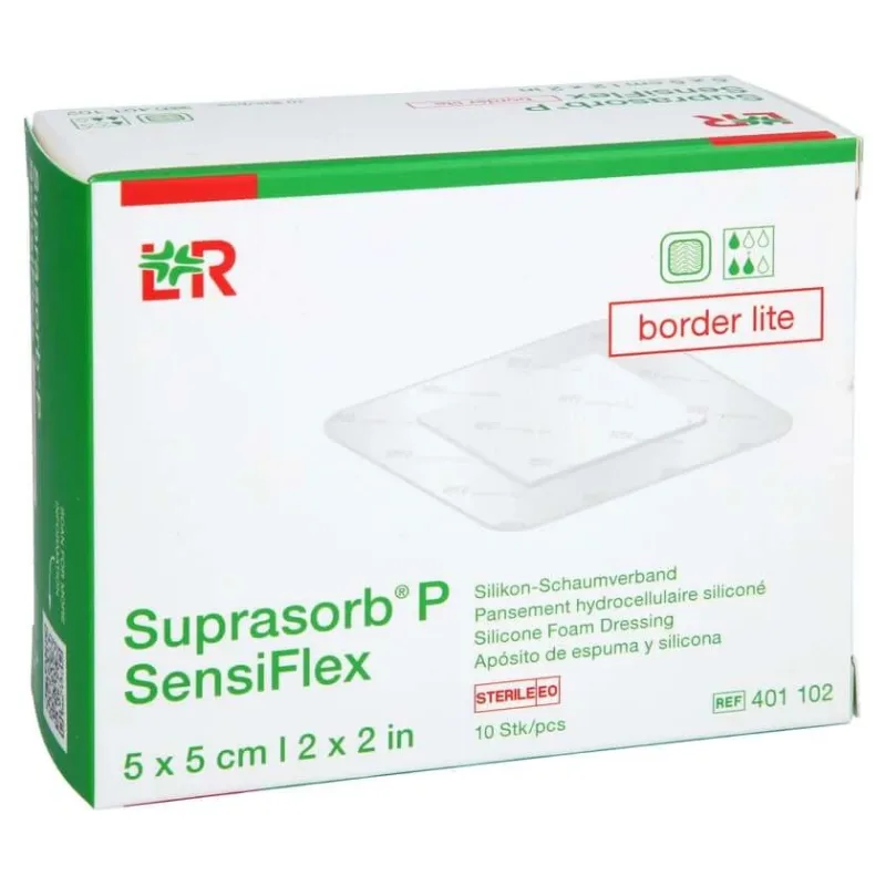 Suprasorb P Sensiflex Border Lite 5x5cm 10 buc. — preț și oferte